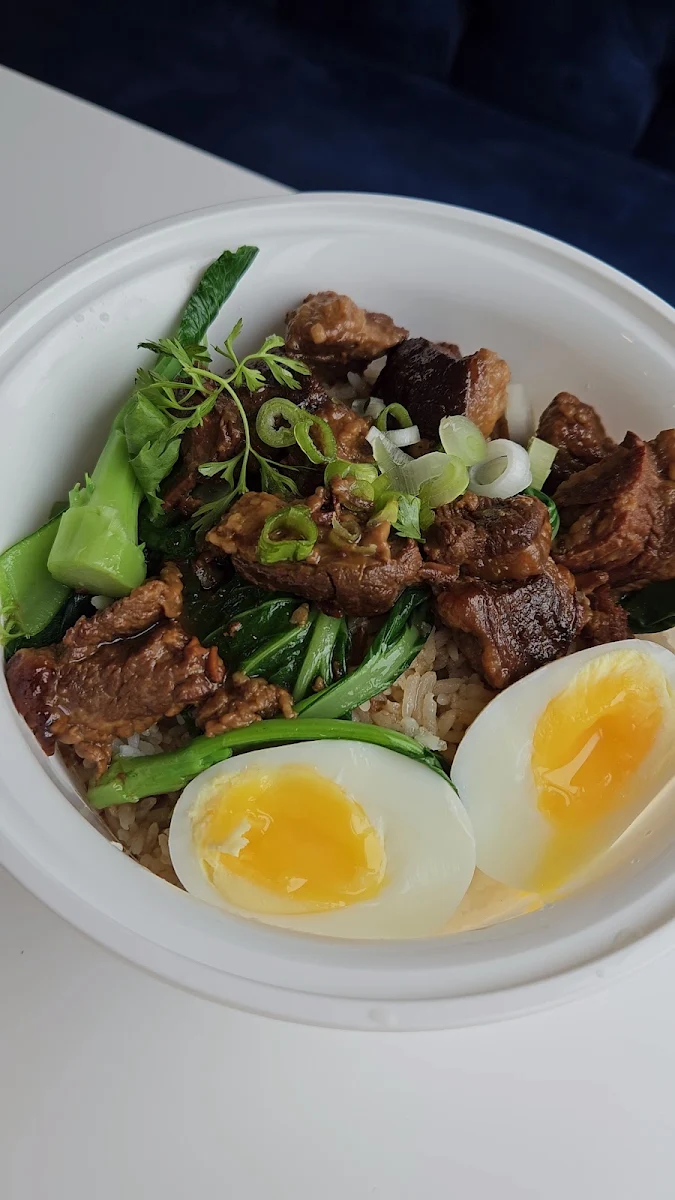 beef brisket on rice 牛腩饭